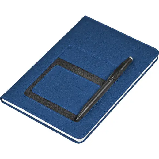 Moda Notebook & Pen Set Blue